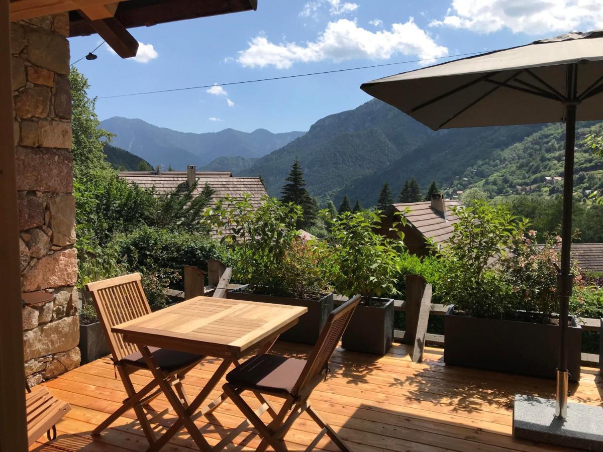Gite C 1.2.3 Soleil Saint-Martin-Vésubie Exterior foto